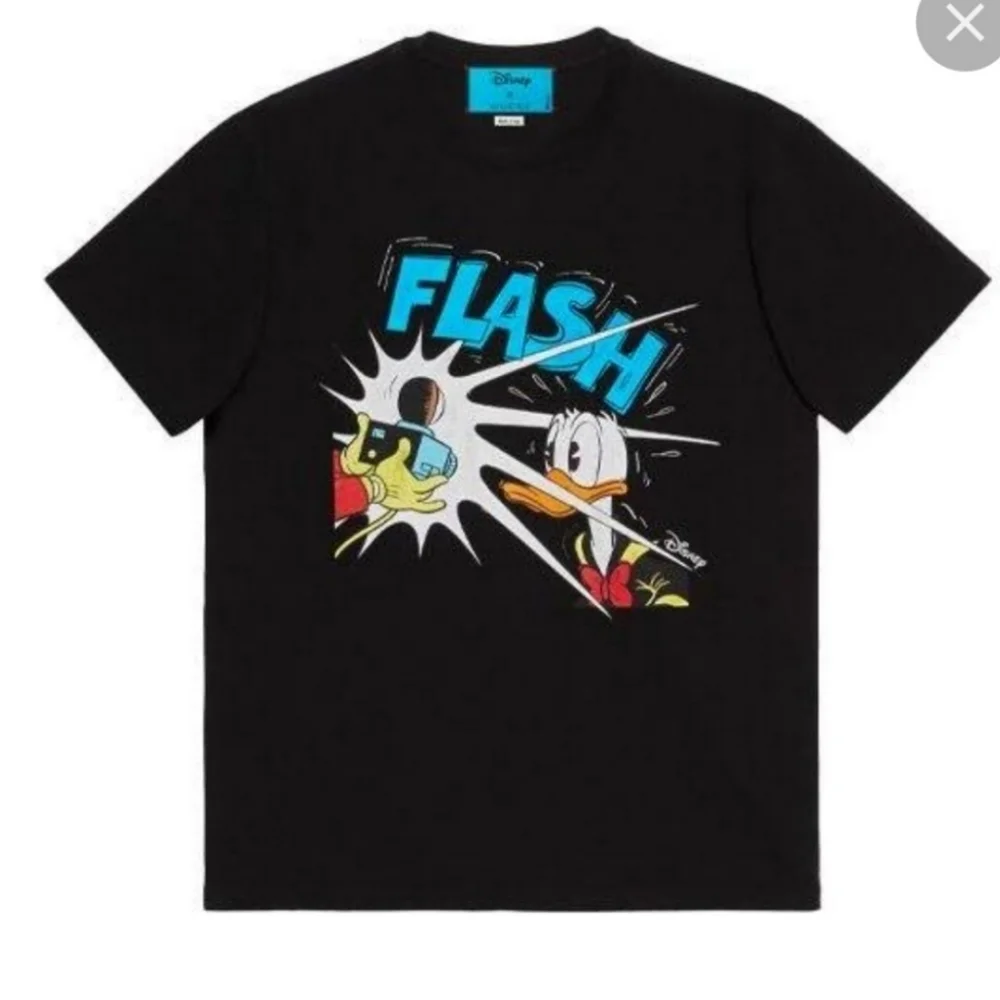 Authentic Gucci ×DISNEY Edition Flash Donald duck print T-shirt - Picture 3 of 13